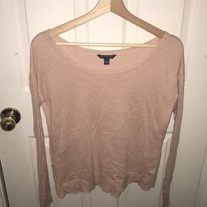 American Eagle sweater with lace back